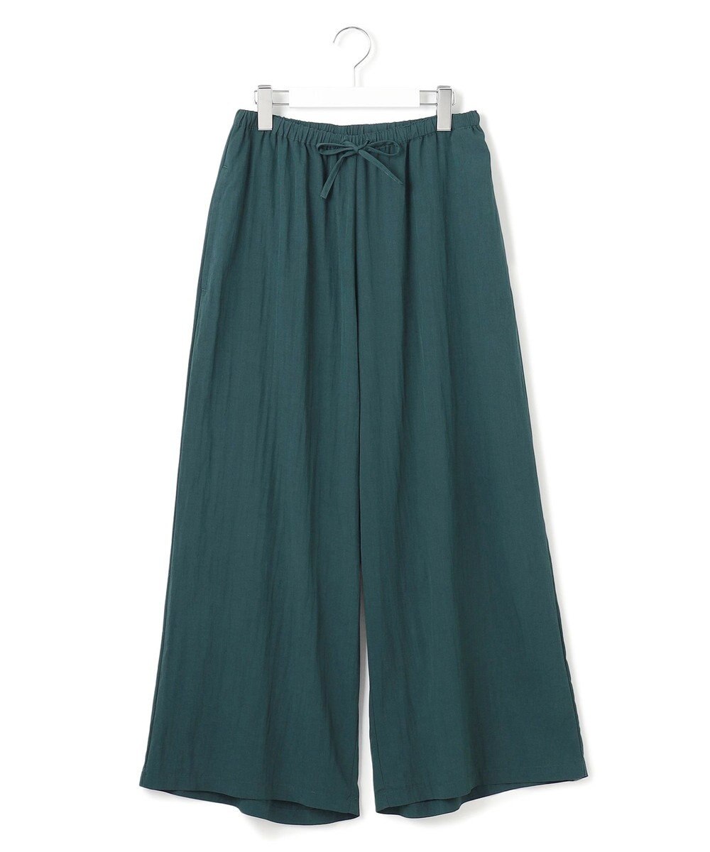 J.PRESS YORK STREET 【WOMEN】ワッシャーリラックス ワイドパンツ 