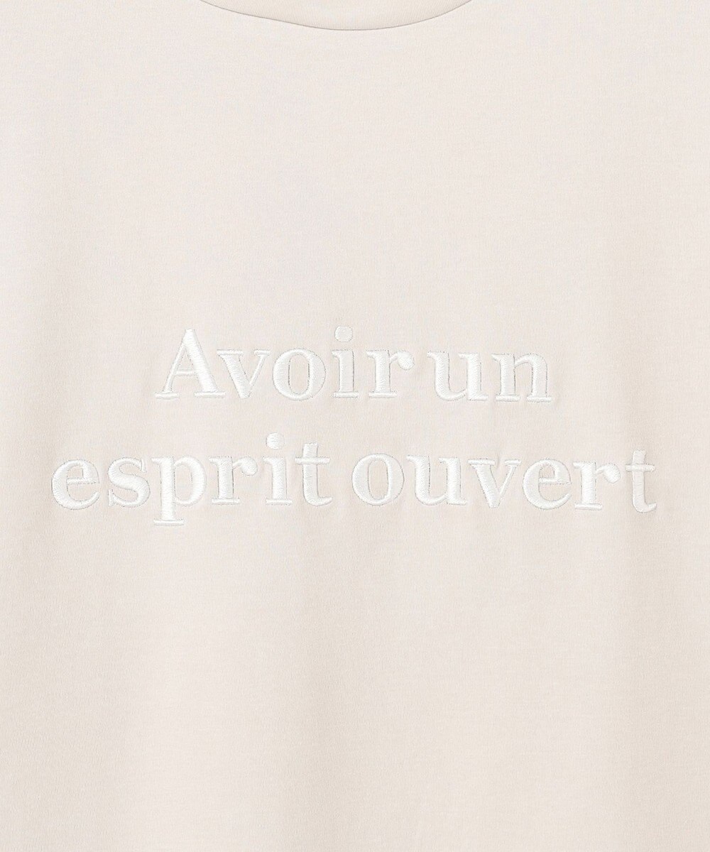 UNFILO 【新色追加】BEAUTY FORM-Tコットン ロゴフレンチT 