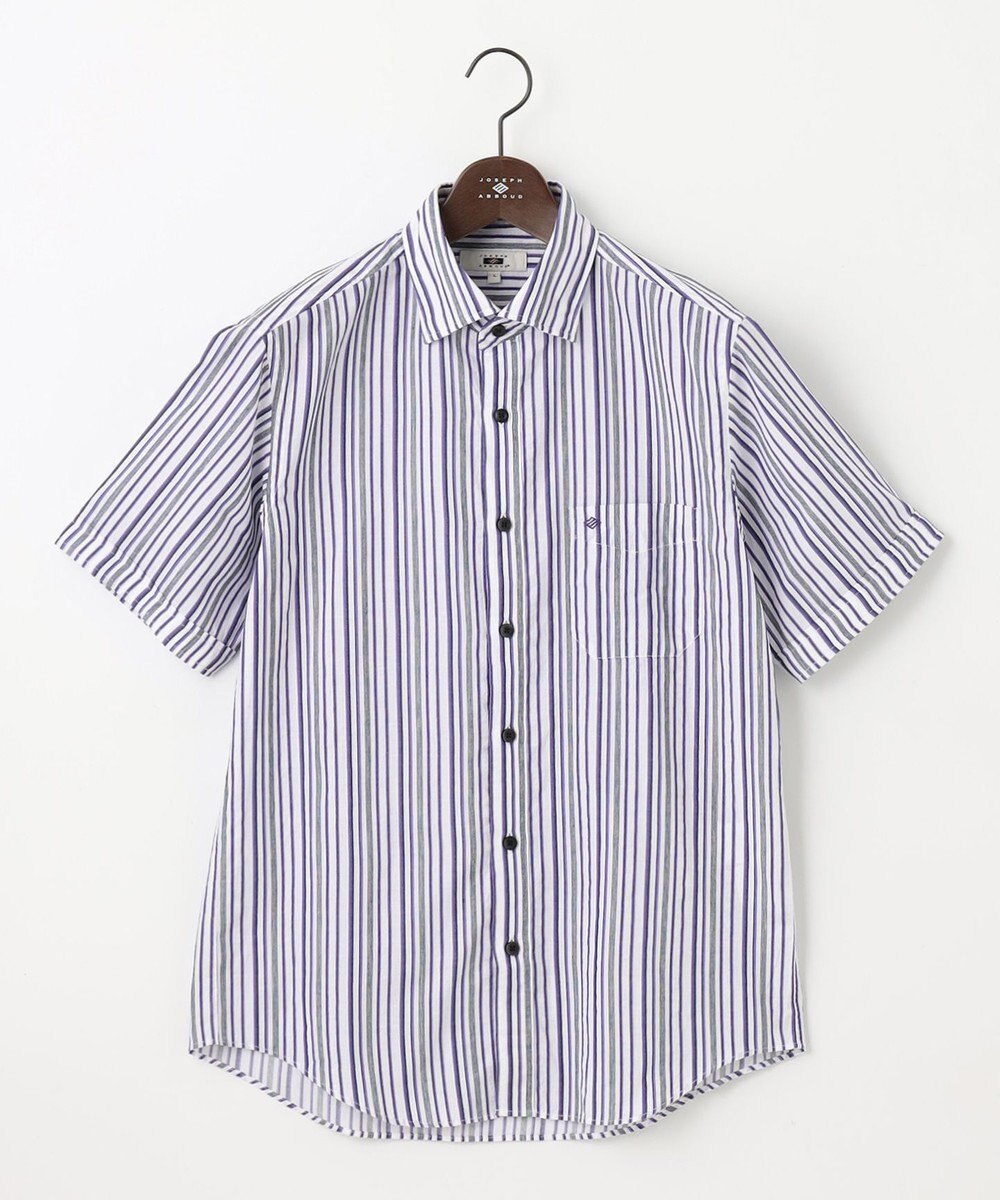 JOSEPH ABBOUD 【キングサイズ・サステイナブル】ソアロンストライプ シャツ 