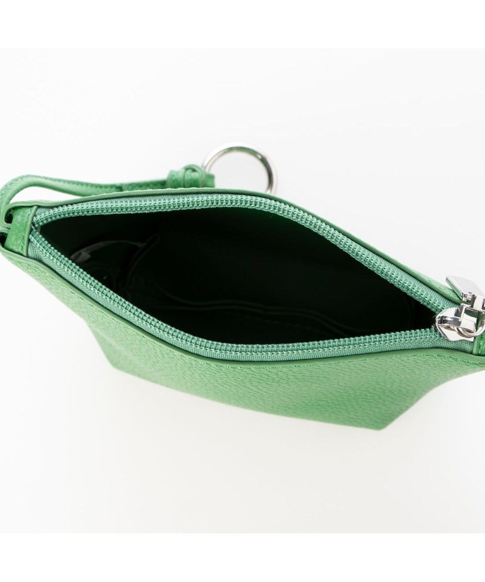 UNBILLION カシュカシュ cachecache / シボ合皮ミニバゲットバッグ 