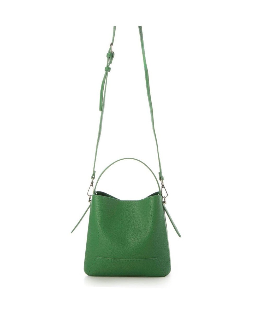 UNBILLION カシュカシュ cachecache / シボ合皮ミニバゲットバッグ 