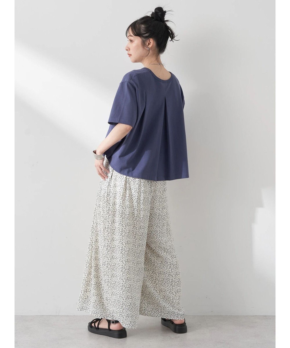 earth music&ecology バックタッククロップドＴ 