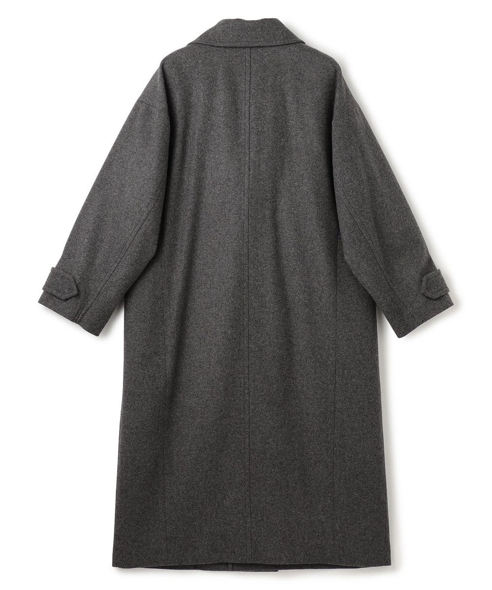 uncrave ライトメルトン ロングチェスターコート 