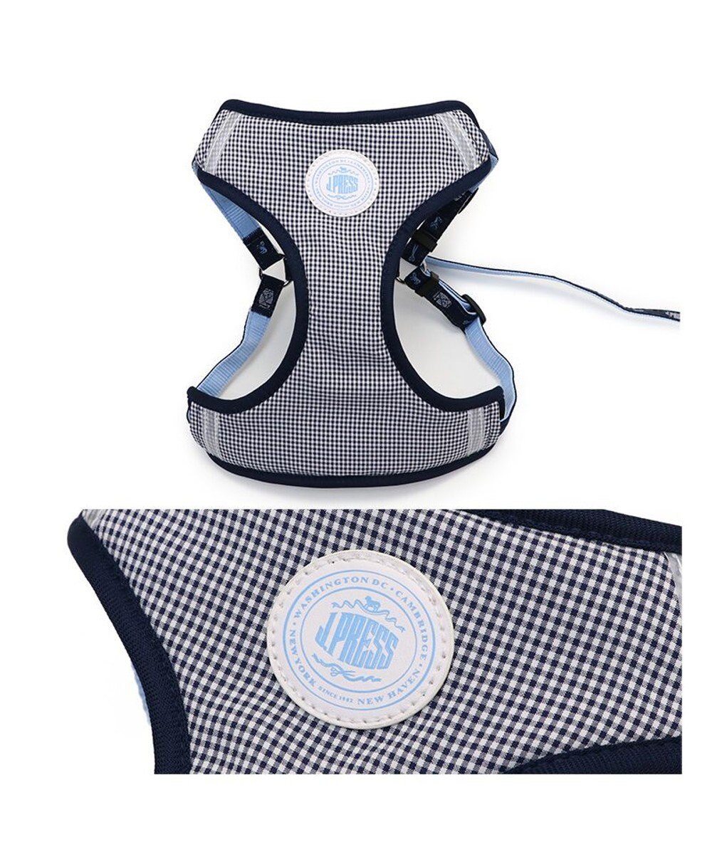 PET PARADISE J.PRESS ギンガムチェック ハーネス&リード   ３Ｓ 小型犬 