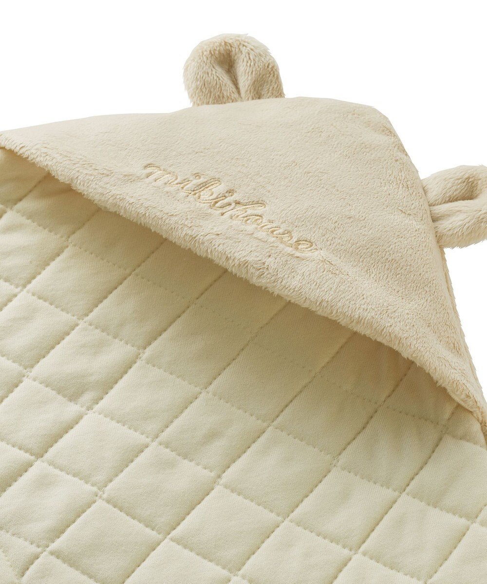 MIKI HOUSE HOT BISCUITS 【ミキハウス】 マイクロファー アフガン 