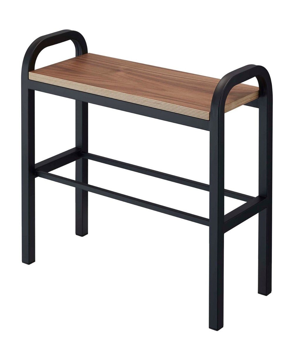 tower 立ちやすいベンチシューズラック タワー  ブラック 