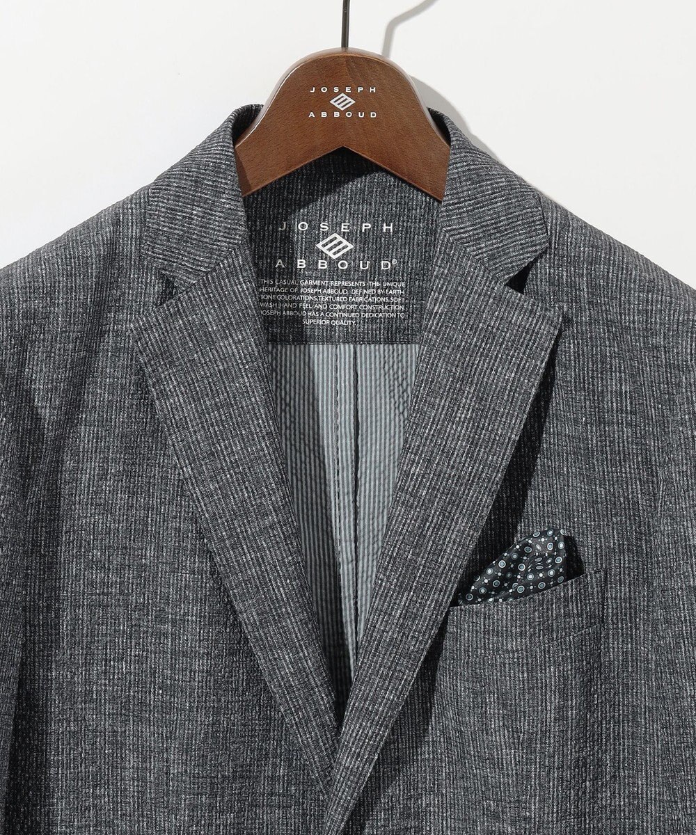 JOSEPH ABBOUD 【洗える/UV/エコ撥水・クールビズ/】ライトウェーブライト ジャケット 
