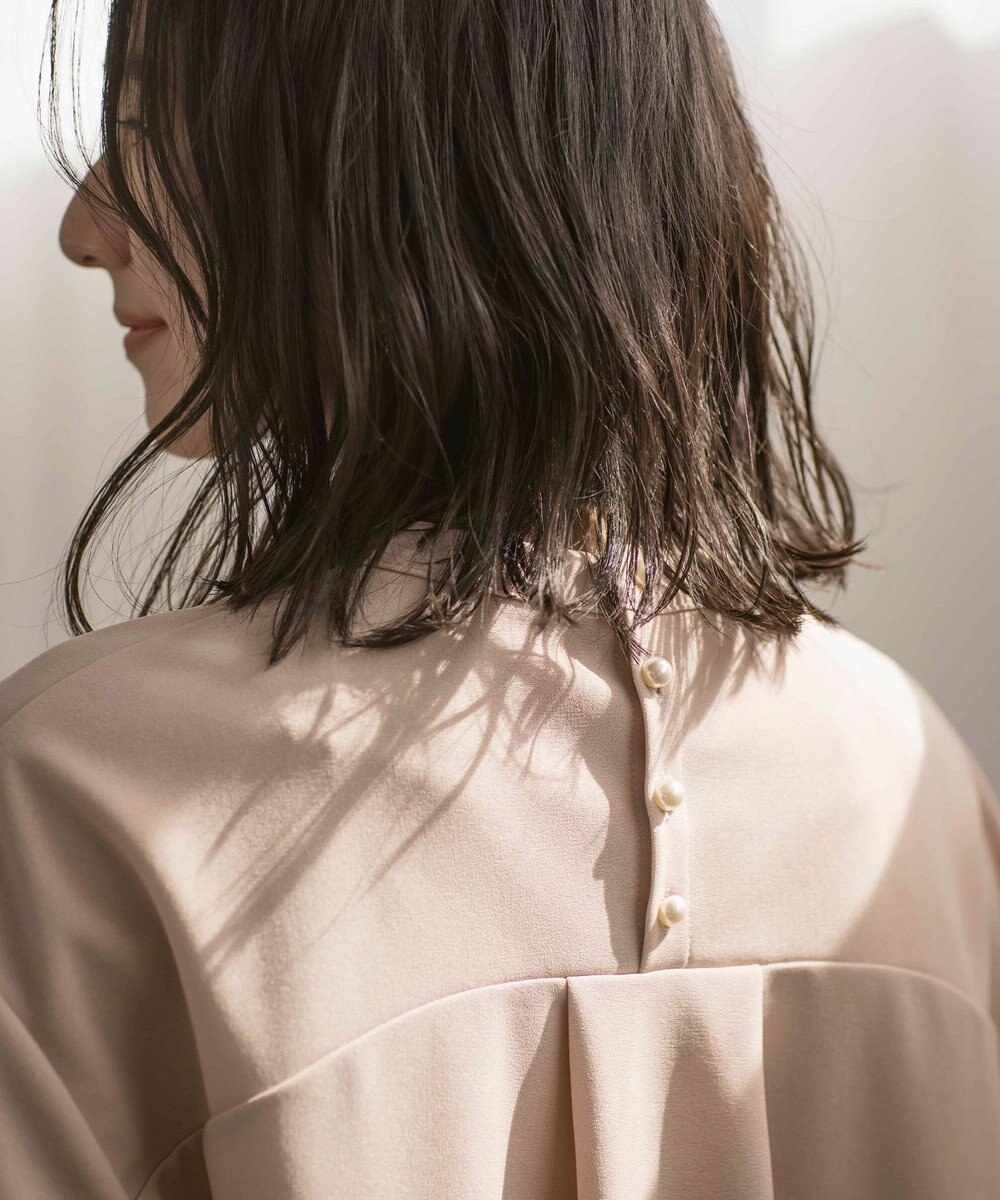 組曲 【UVケア・接触冷感】ライトアムンゼンジャージー袖フレア トップス 