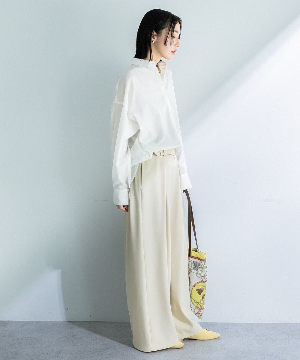 Green Parks イージーケア抜け衿シャツ 