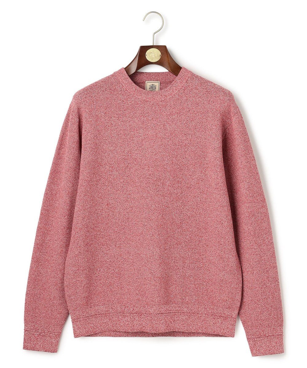 J.PRESS MEN ギマコットンカノコクルーネック ニット 