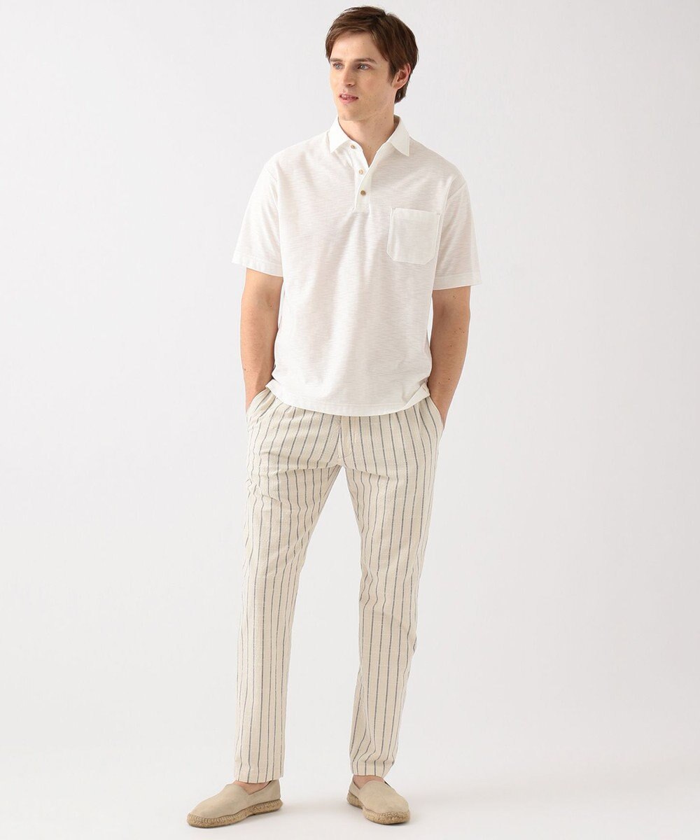 JOSEPH ABBOUD MOUNTAIN 【SPACE】OGワイドストライプ パンツ 