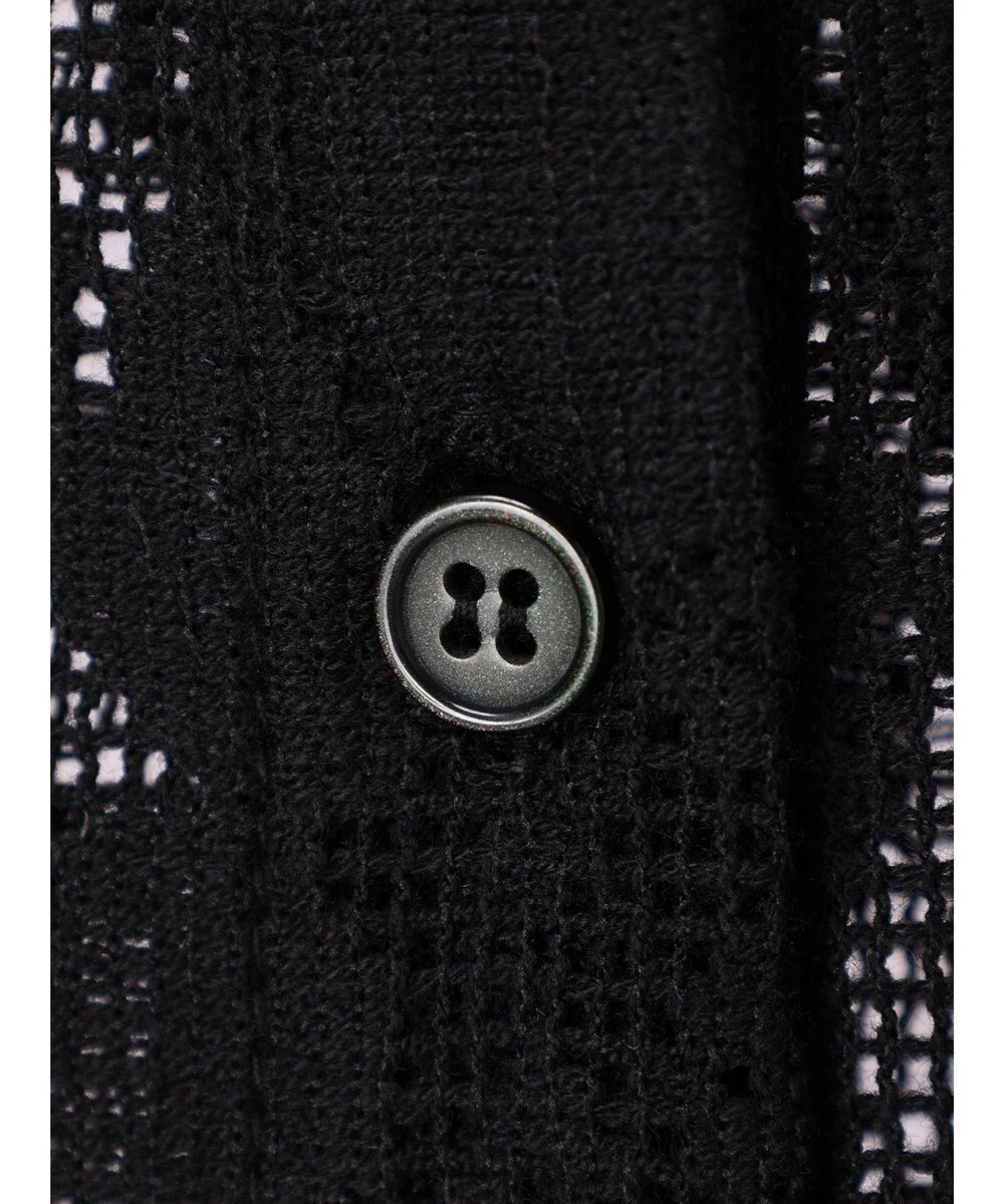 Green Parks ・ＥＬＥＮＣＡＲＥ　ＤＵＥ　バンドカラーレースシャツ 