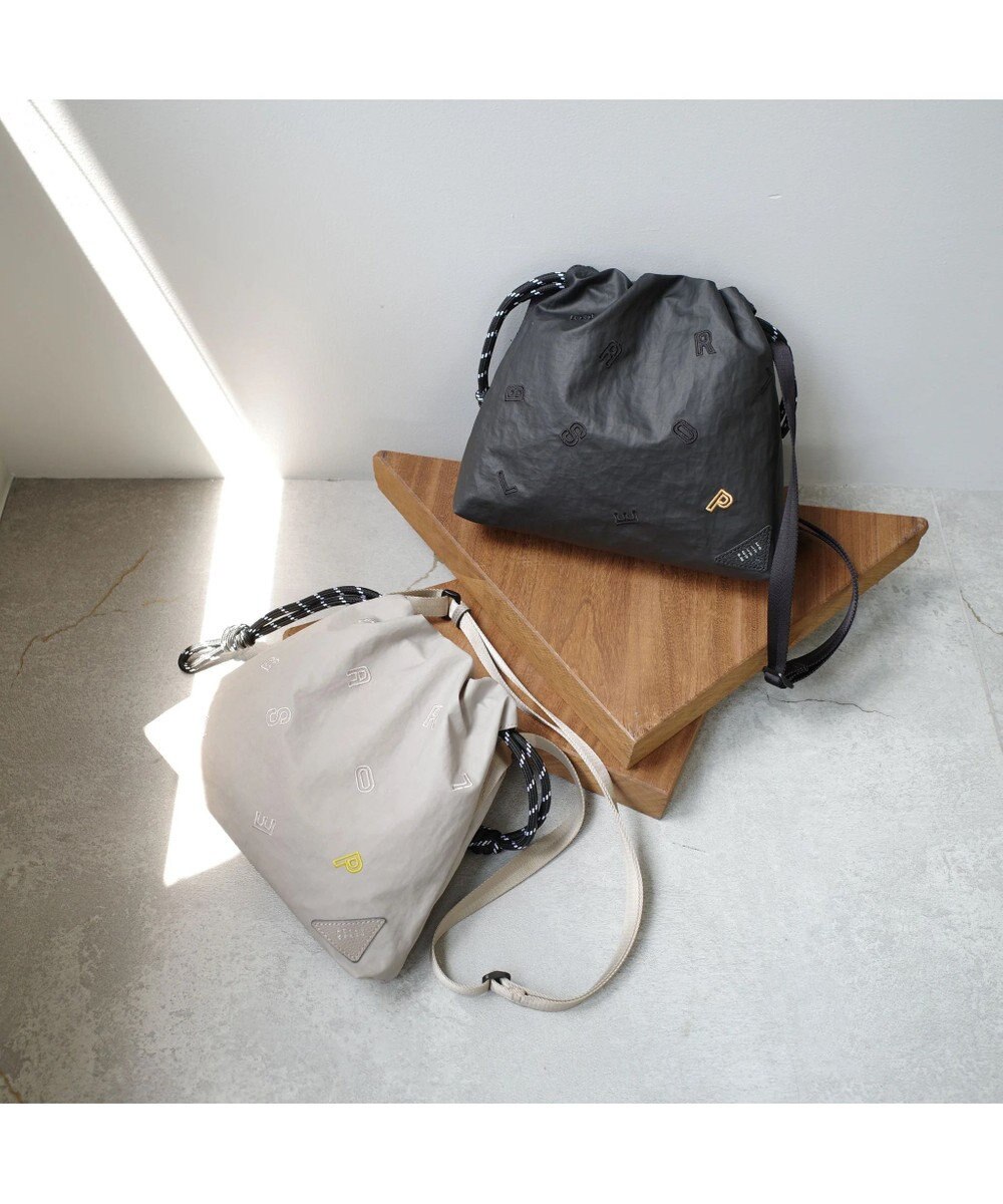 PELLE BORSA 巾着ミニショルダー Wrinkle リンクル 6522 