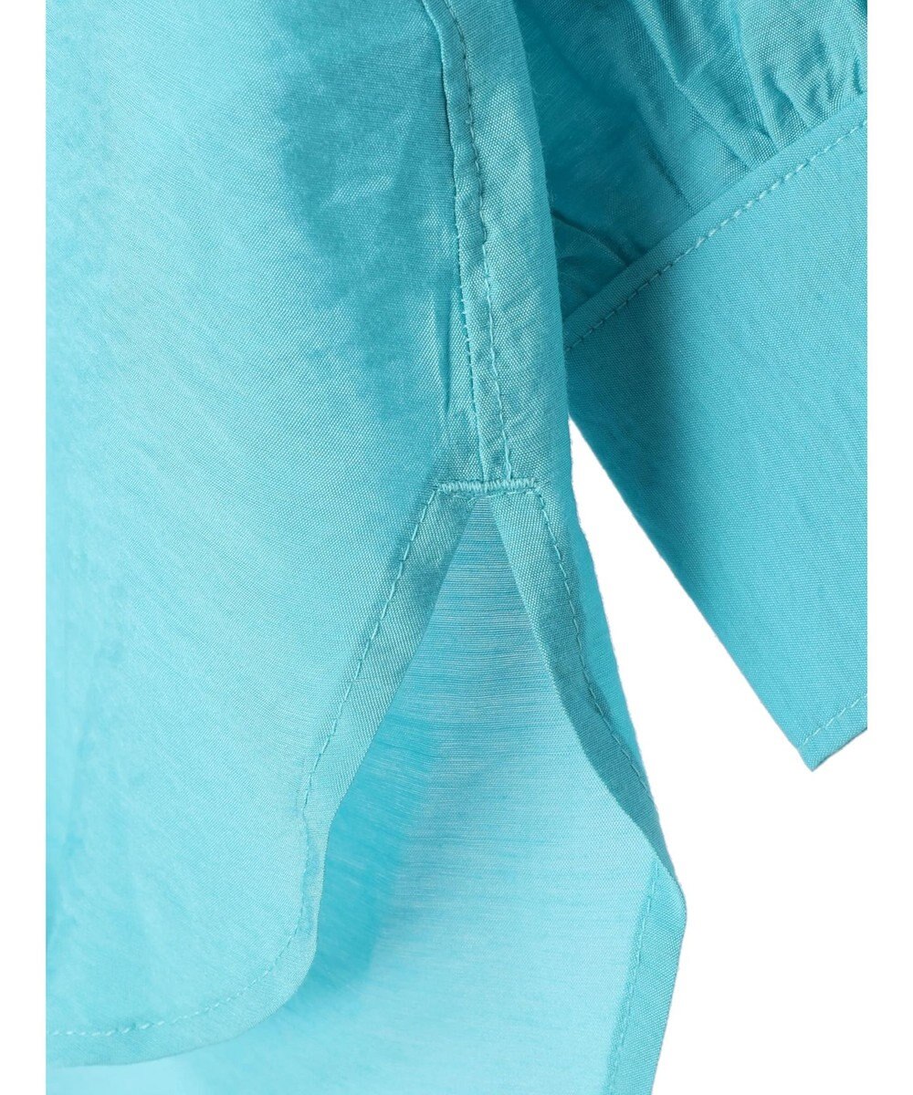 Green Parks レギュラーカラーシアーシャツ 