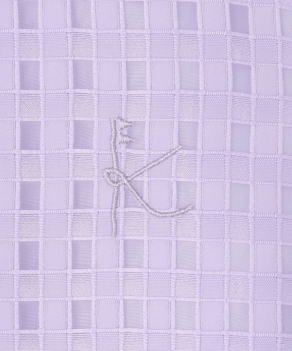 組曲 KIDS 【110-140㎝】シアーチェックバイカラー ワンピース 