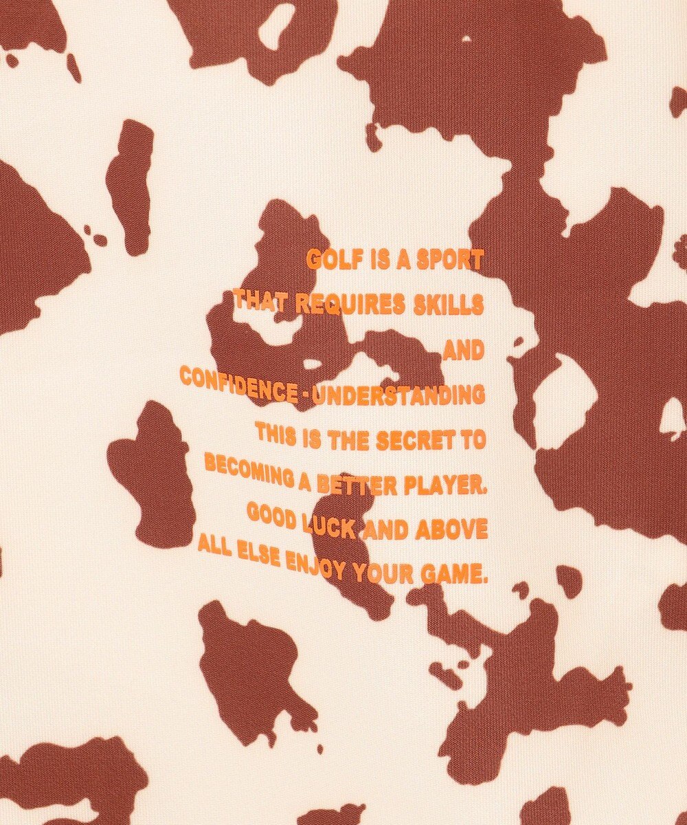 PW CIRCULUS 【ストレッチ / 快適 / 一枚でサマになる】【WOMEN】NEW PINTO柄ロングスリーブモック T 