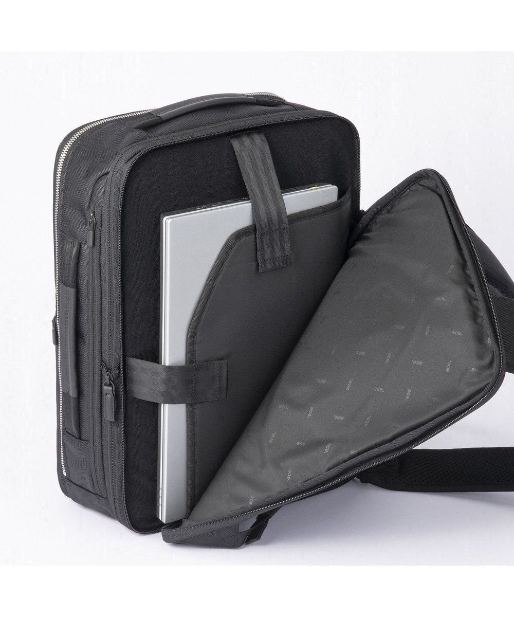 ACE BAGS & LUGGAGE ace. ガジェタブルR 10th ビジネスリュック  A4サイズ 14インチPC収納 15/20L エキスパンド 68963 エース 