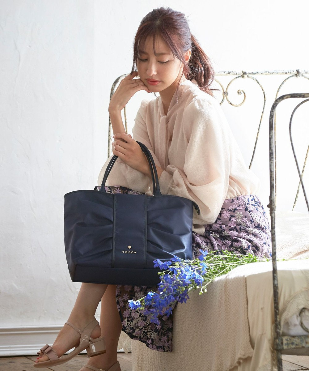 RIBBON KNOT DAILY TOTE トートバッグ / TOCCA | ファッション通販