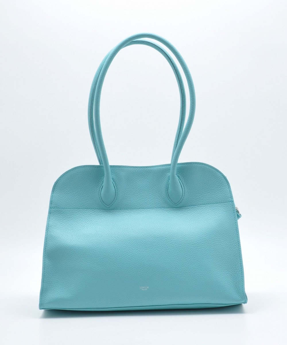 blancle シュリンクレザー ワイドボストン 