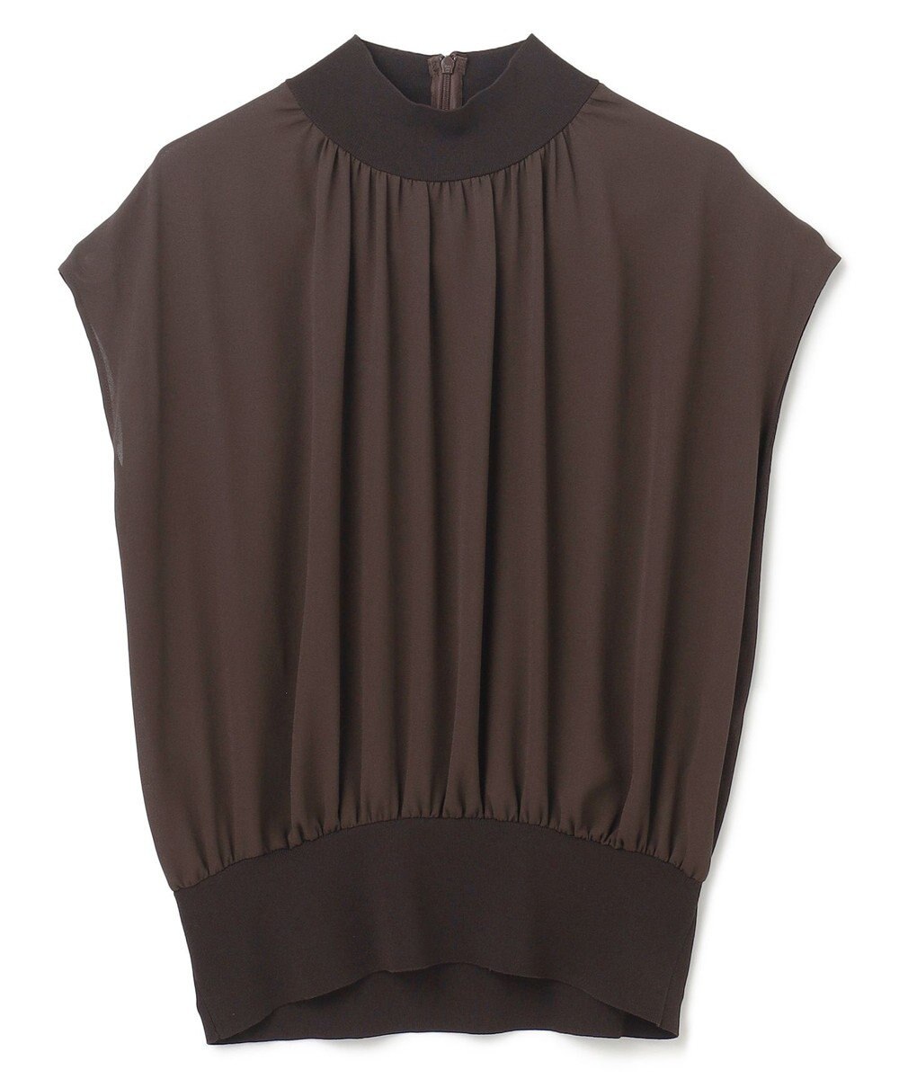 BEIGE， 【WEB限定】MONSTERA / ニットブラウス 