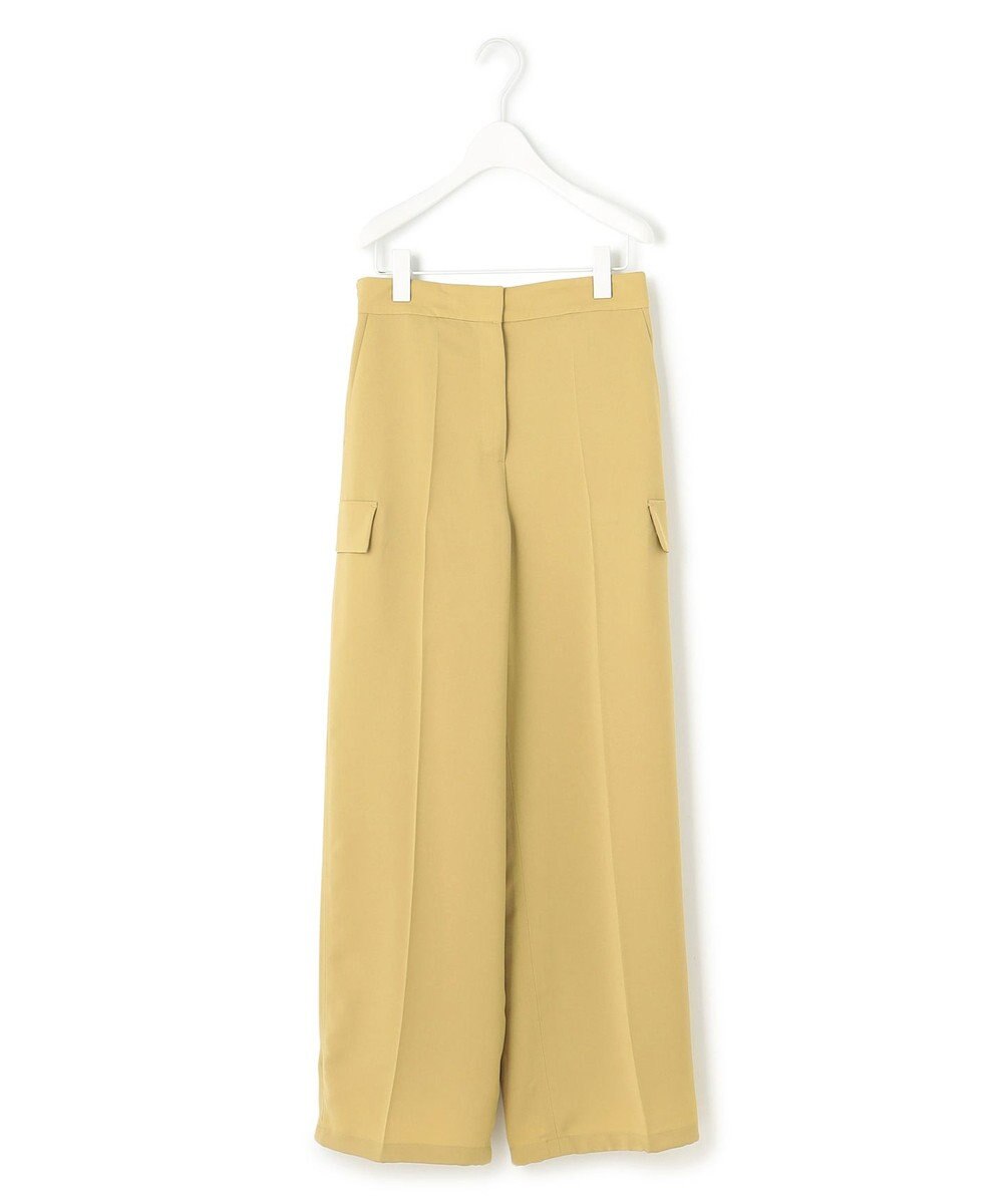 ICB 【接触冷感・UVケア・吸水速乾・防シワ・洗える】 ドレープツイル カーゴパンツ 