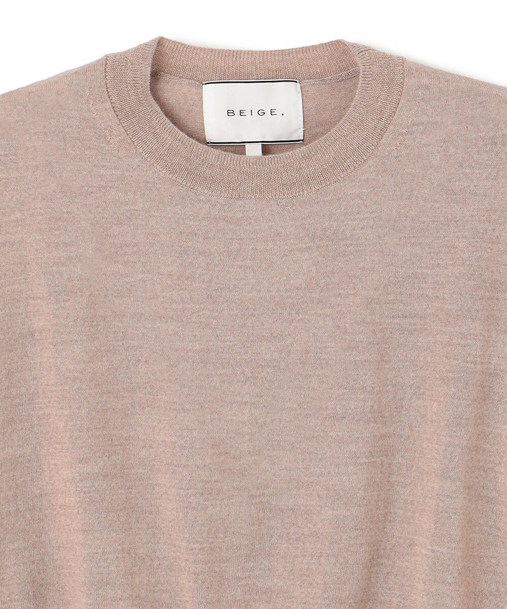 BEIGE， 【洗える】LA MONNAIE / ショート丈ニット 