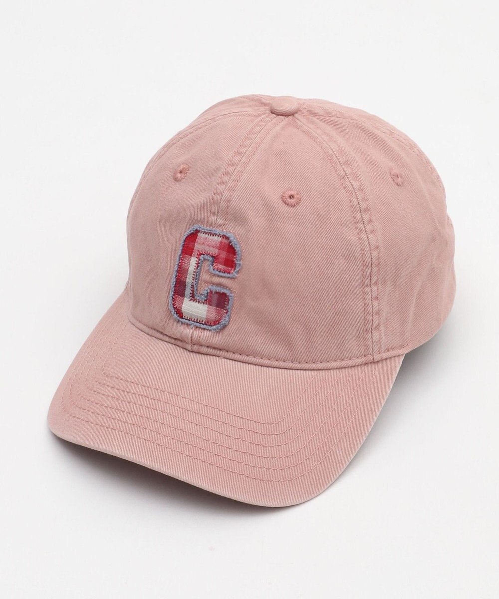 WEGO チェックロゴワンポイントキャップ 