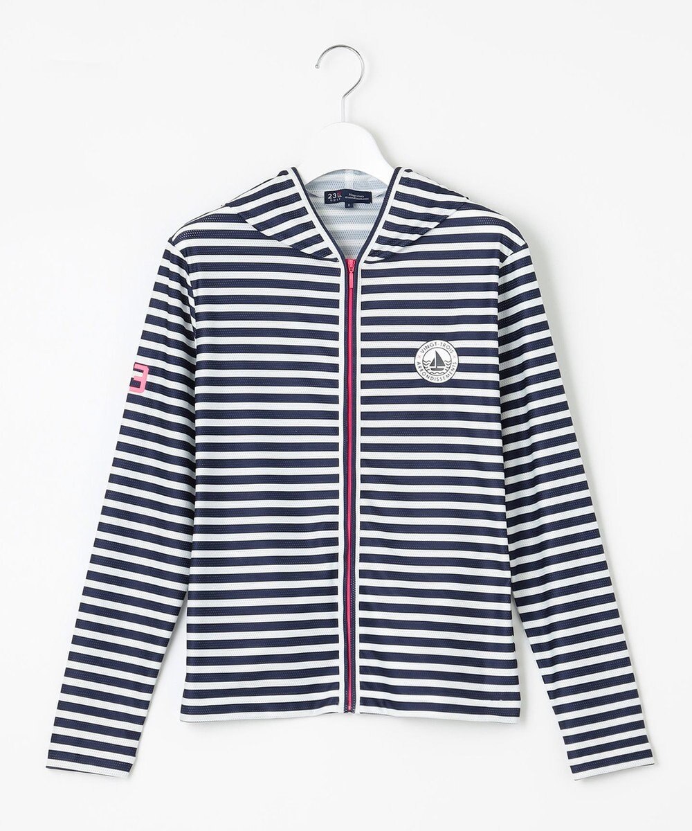 23区GOLF お洒落にUV対策【WEB限定】モチーフ ＵＶパーカ 