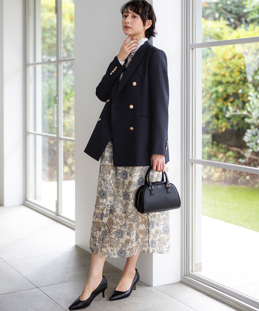 23区 【先行予約】TWギャバジン テーラード ジャケット 