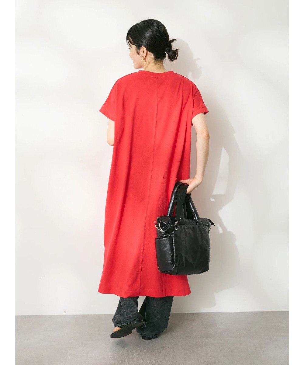 CRAFT STANDARD BOUTIQUE ヴィンテージ風天竺ワンポイントワンピース 