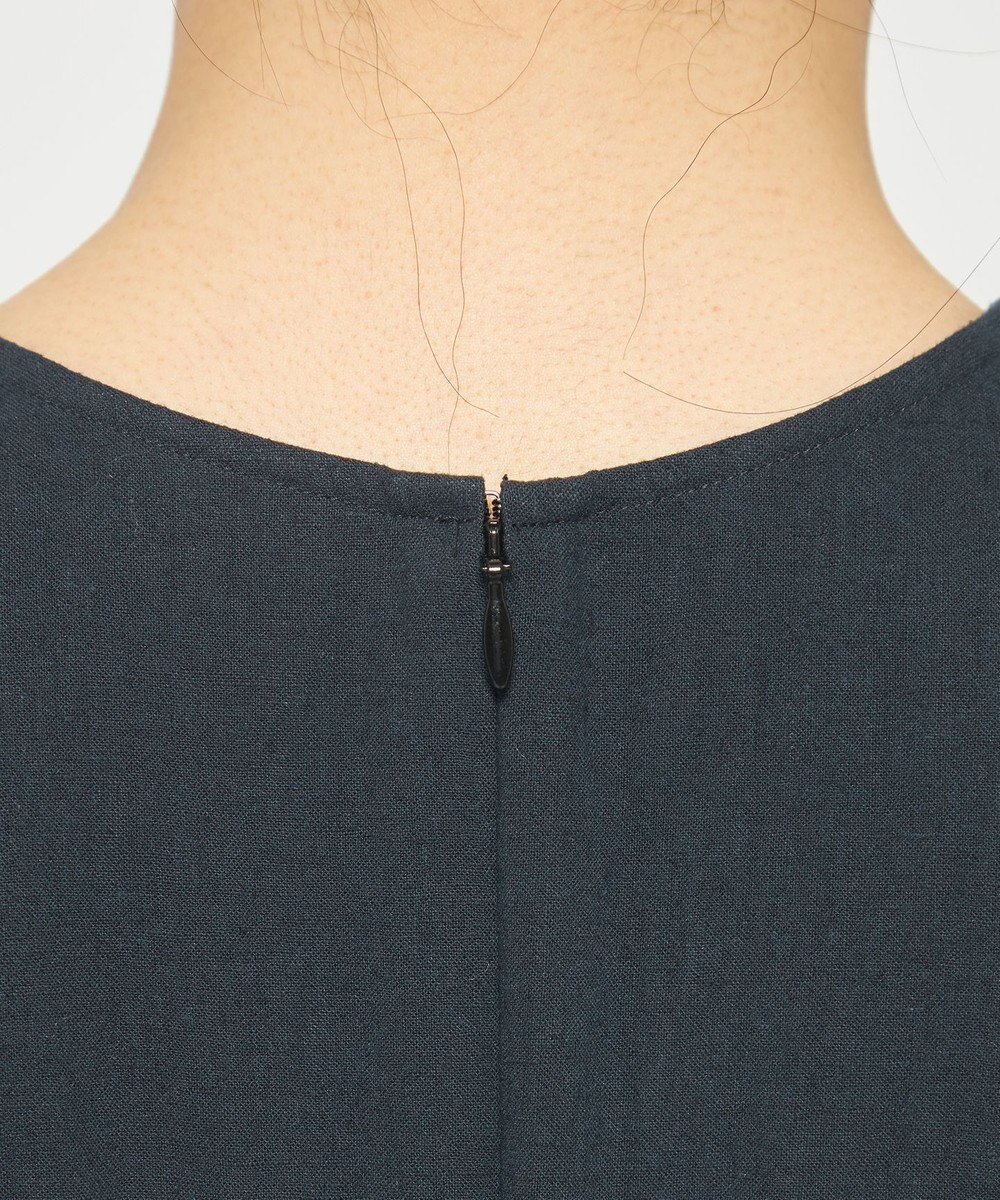 uncrave コットンリネンボイル フレアワンピース 