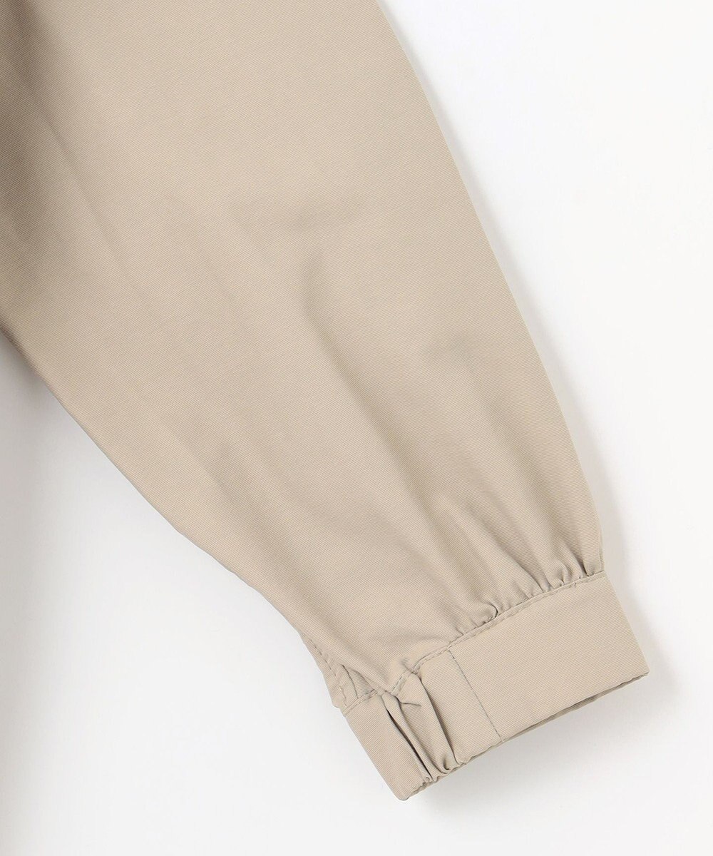 自由区 S 【撥水加工・洗える】コットンナイロンタッサーライナー付きスタンドカラー コート 