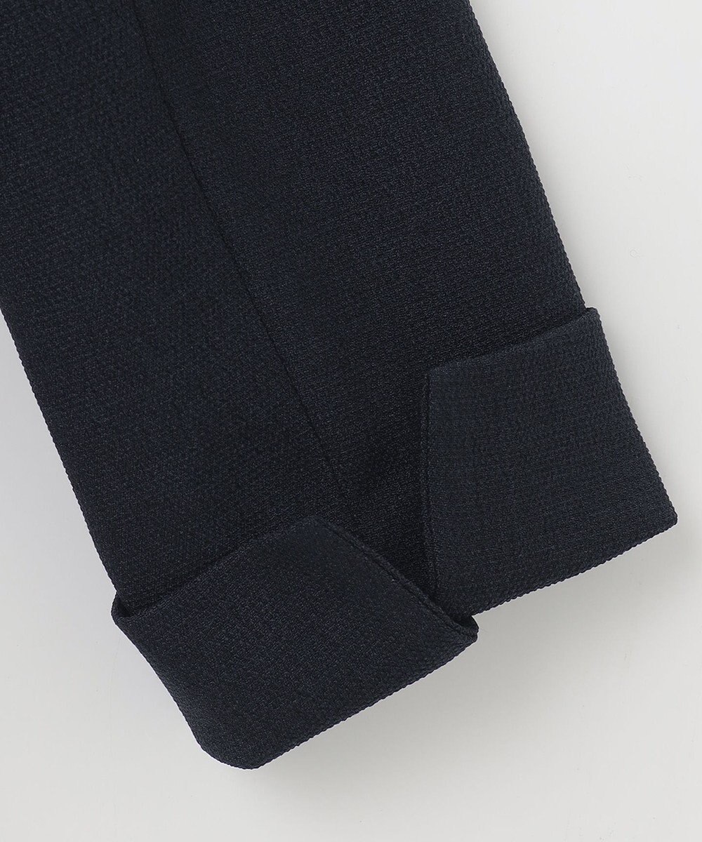 J.PRESS LADIES ナチュラルツイードストレッチ ノーカラー ジャケット 