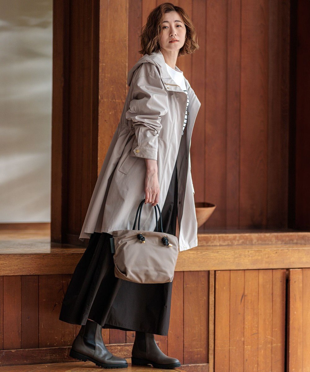 23区 L 【撥水加工/洗える】ライナー付き マルチウェイアウター 