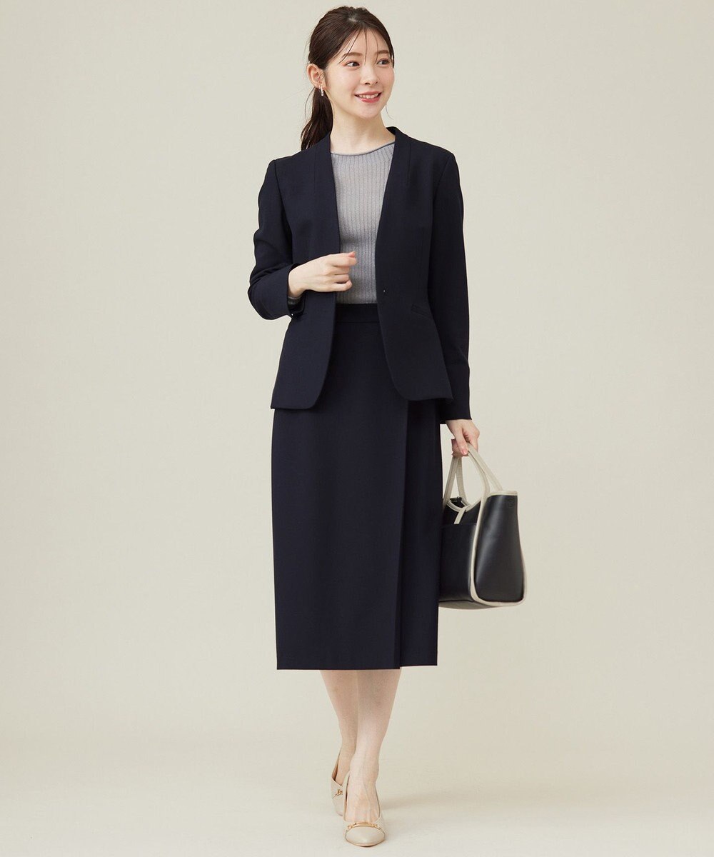 ANY SIS 【洗える】ラメシアーリブ ニット 