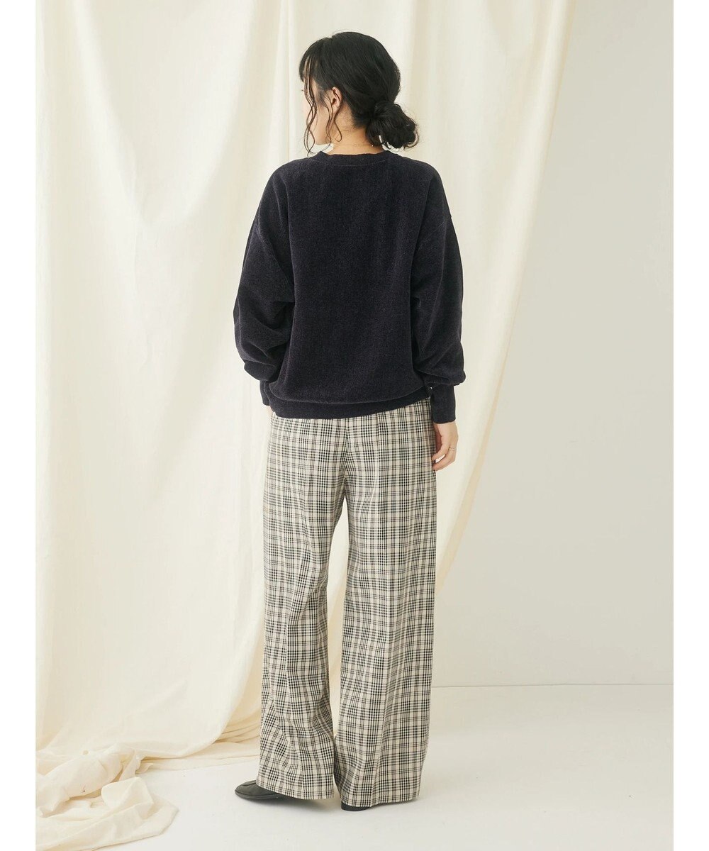 CRAFT STANDARD BOUTIQUE シェニールヤーンニットプルオーバー 