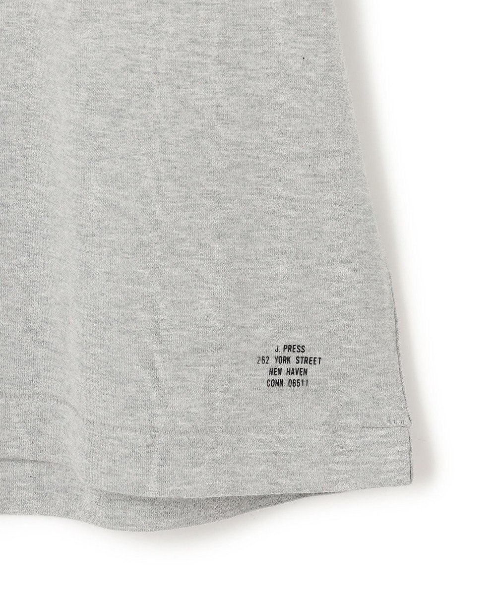 J.PRESS MEN 【J.PRESS ORIGINALS】【UNISEX】Cotton Jersey J.PRESS Logo T-Shirt 