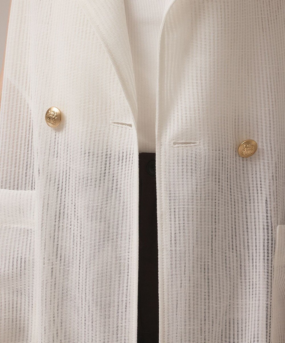 GRACE CONTINENTAL カラミロングジレ 