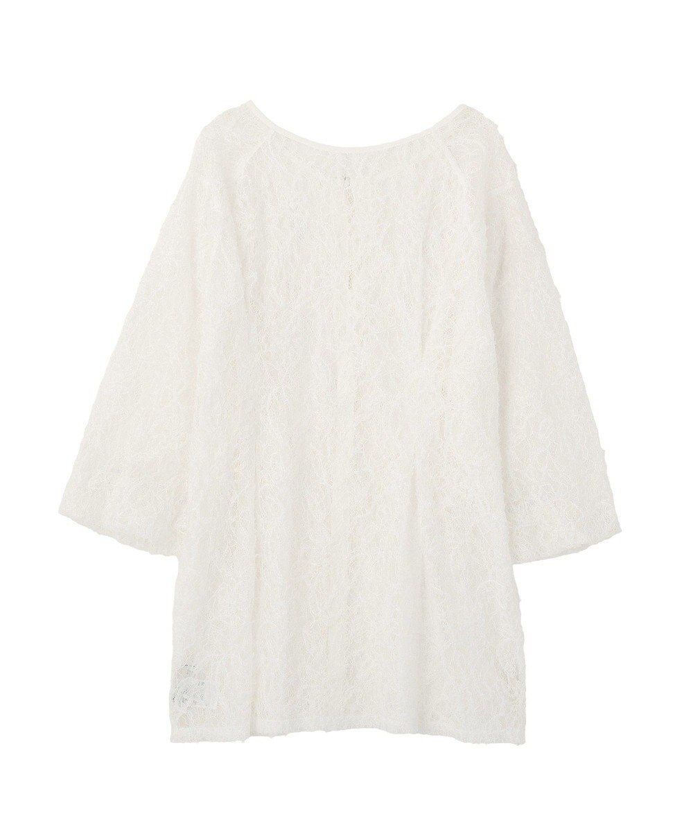 earth music&ecology レースフラワーブラウス 