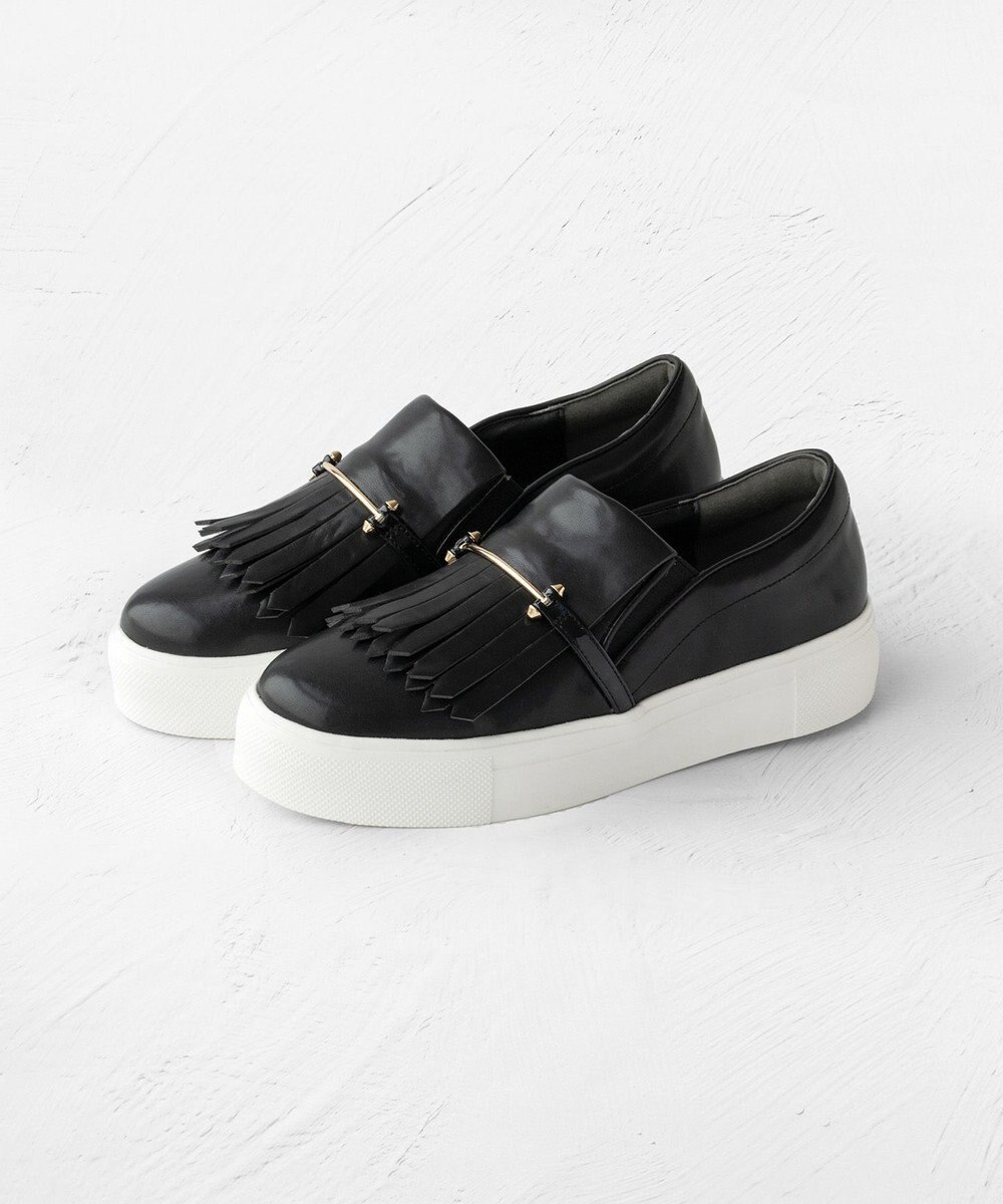 TOCCA 【晴雨兼用】FRINGE SLIPON RAIN SNEAKERS スニーカー 