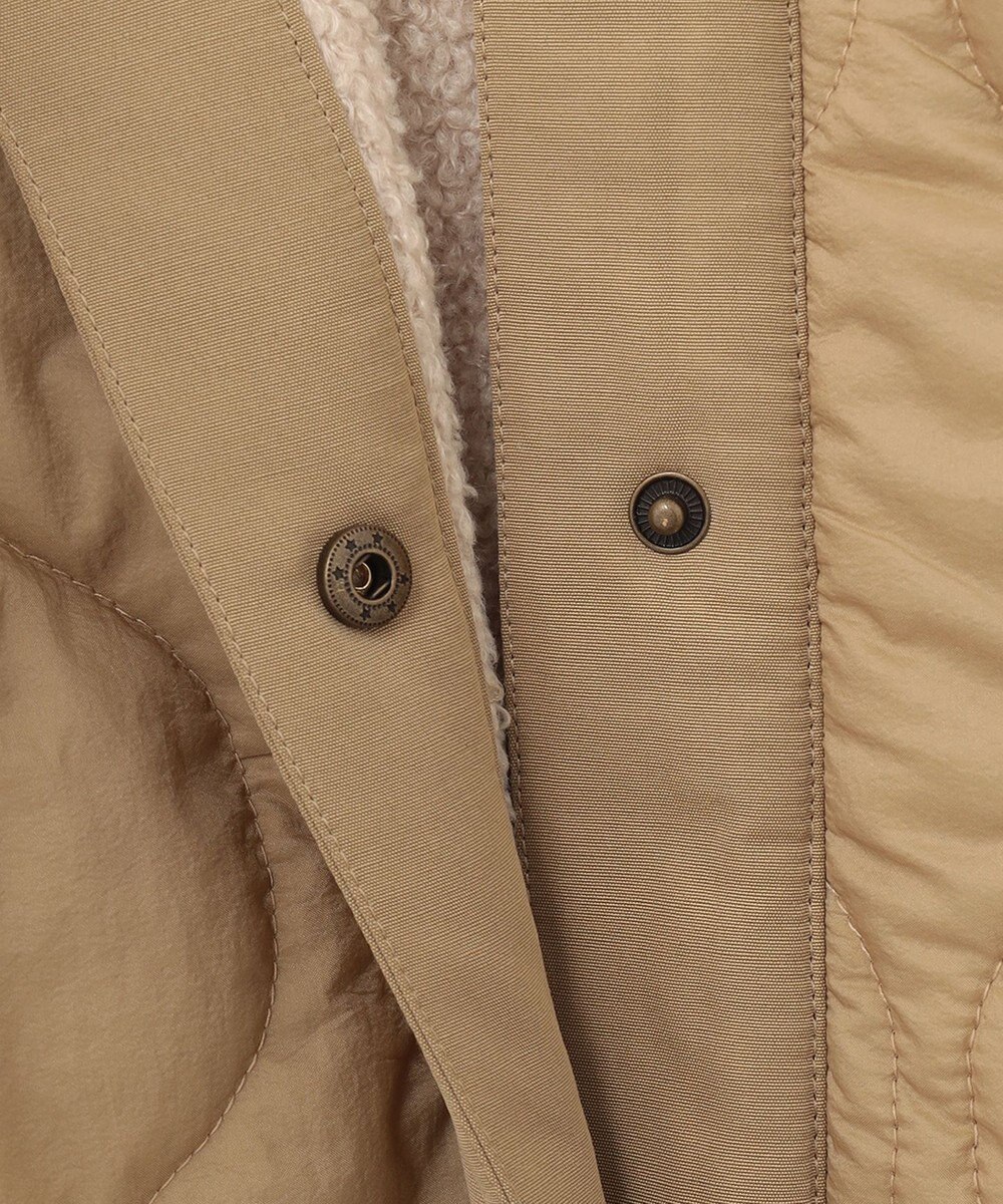 J.PRESS YORK STREET 【WOMEN】ロングキルトリバーシブルコート 