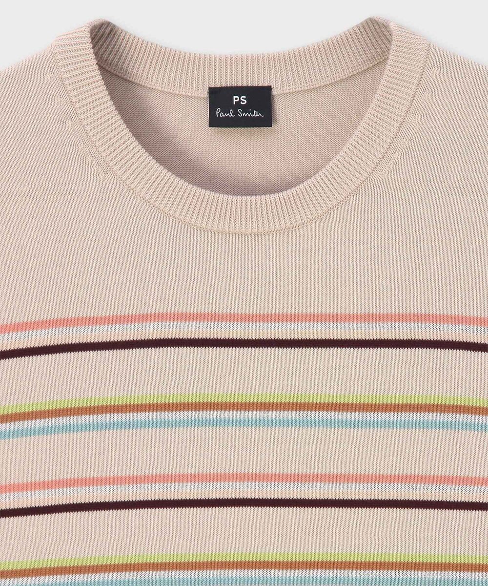 Paul Smith 【洗える】マルチボーダー ニット ワンピース 