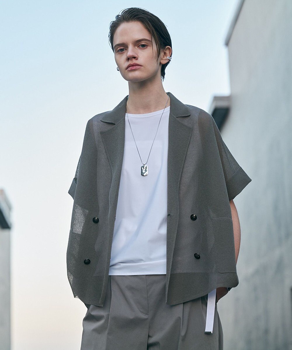 ICB 【30th ANNIVERSARY】シアーライトリュクス ニットジャケット 