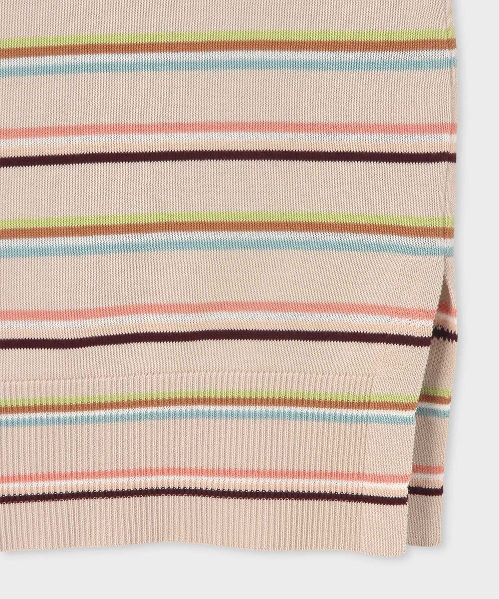 Paul Smith 【洗える】マルチボーダー ニット ワンピース 