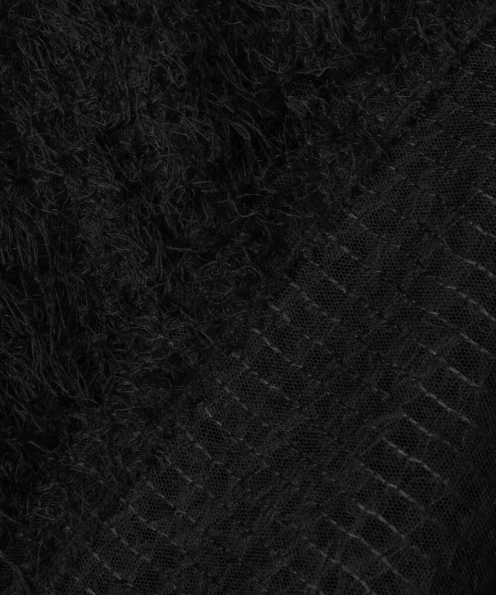 ICB L 【洗える】 フェザーチュール ブラウス 