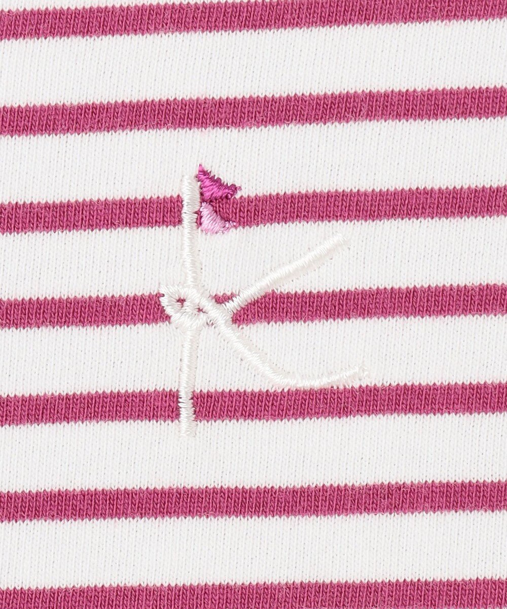 組曲 KIDS 【110-140㎝】マリンボーダー ワンピース 