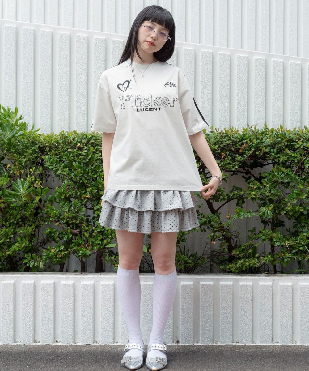 WEGO 【ユニセックス着用ITEM】スリーブラインロゴBIG　T（SS） 