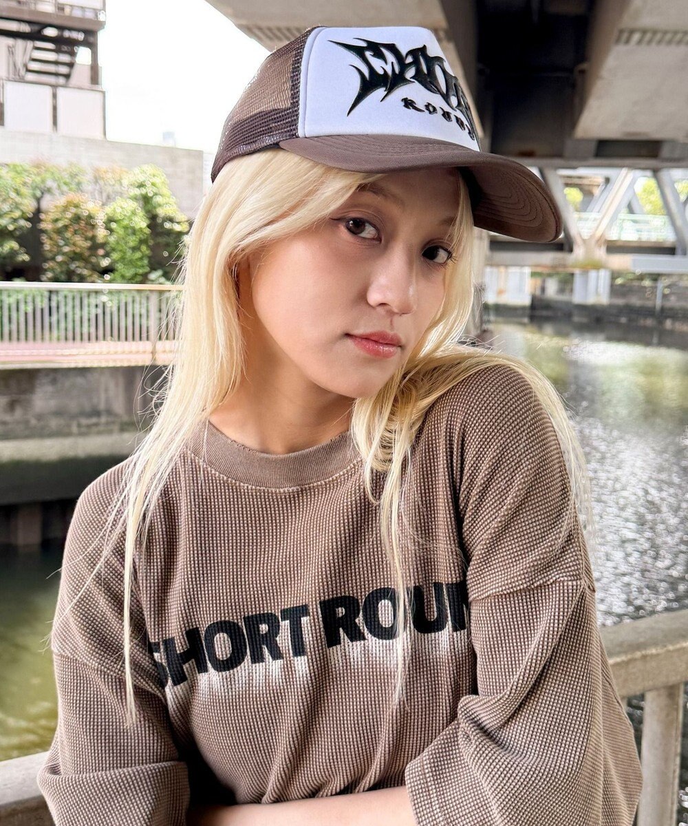 WEGO 【ユニセックス着用ITEM】3Dプリントメッシュキャップ 