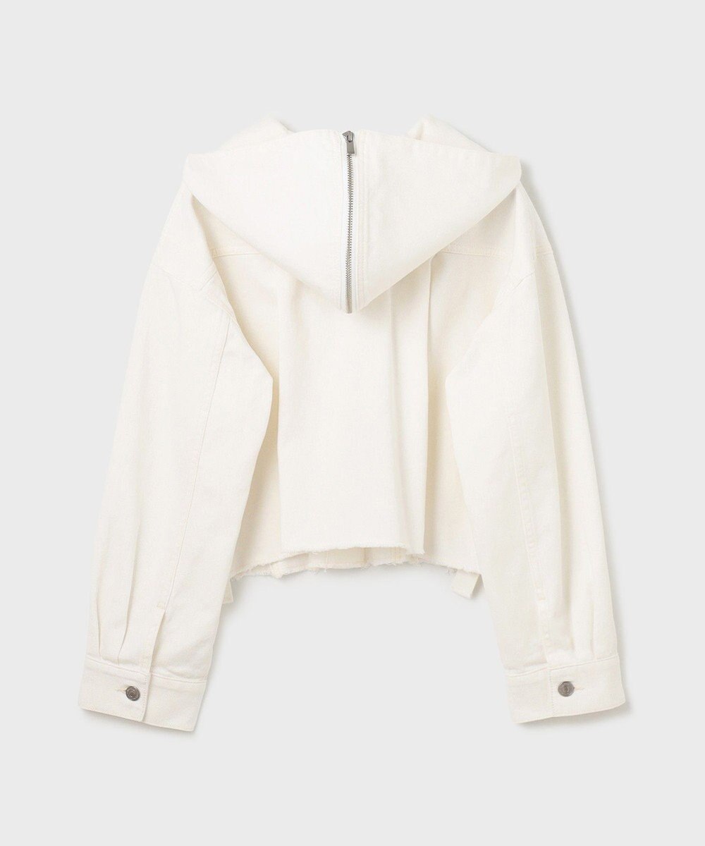 GRACE CONTINENTAL フードジップデニムジャケット 