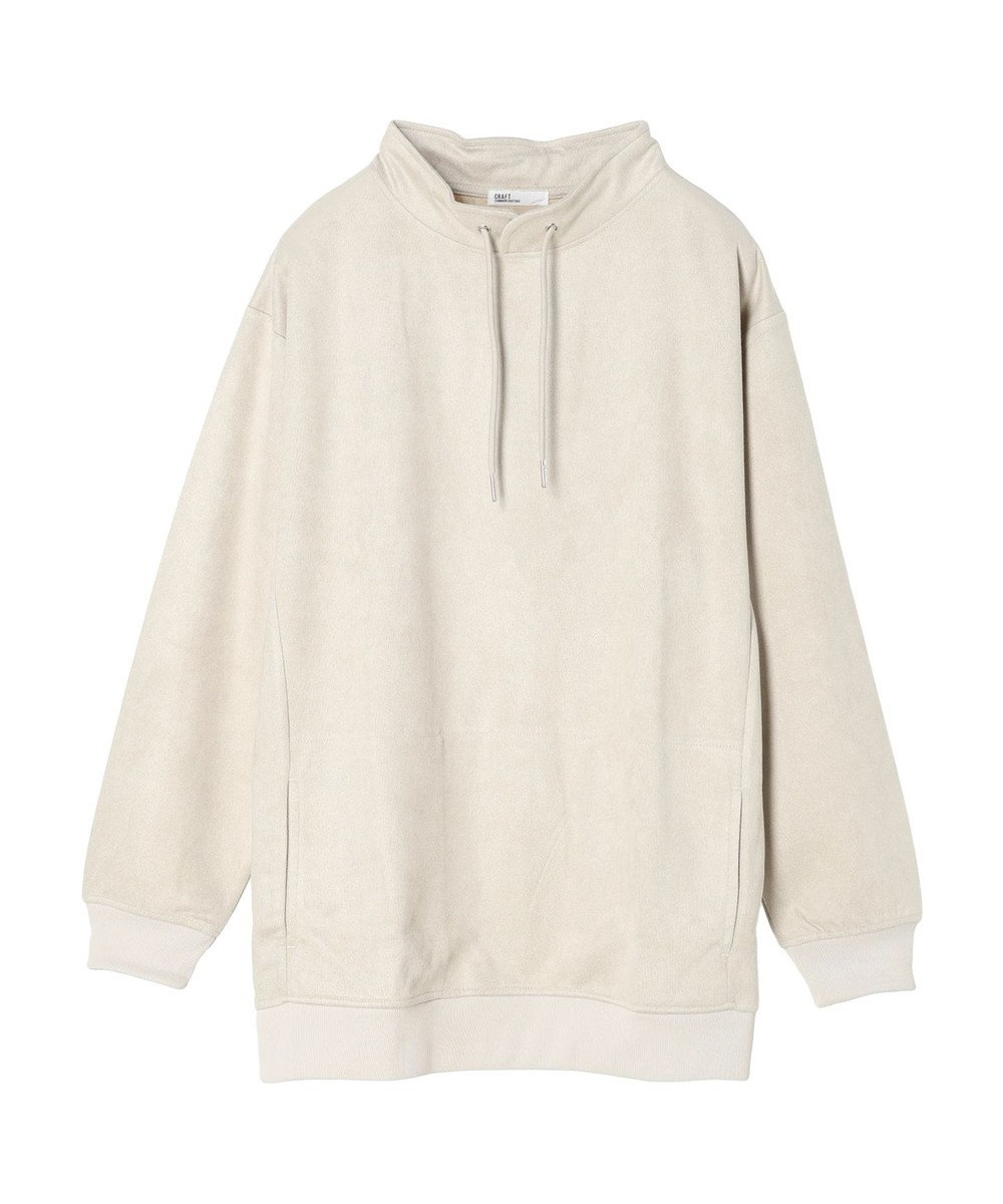 CRAFT STANDARD BOUTIQUE フェイクスエードスタンドプルオーバー 